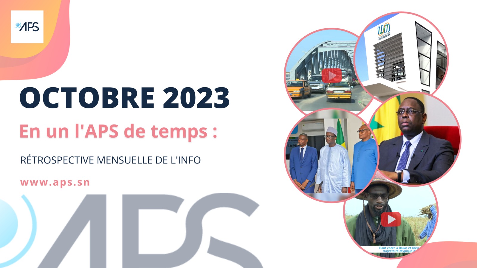 Octobre 2023, en un l’APS de temps : Rétrospective mensuelle de l’info