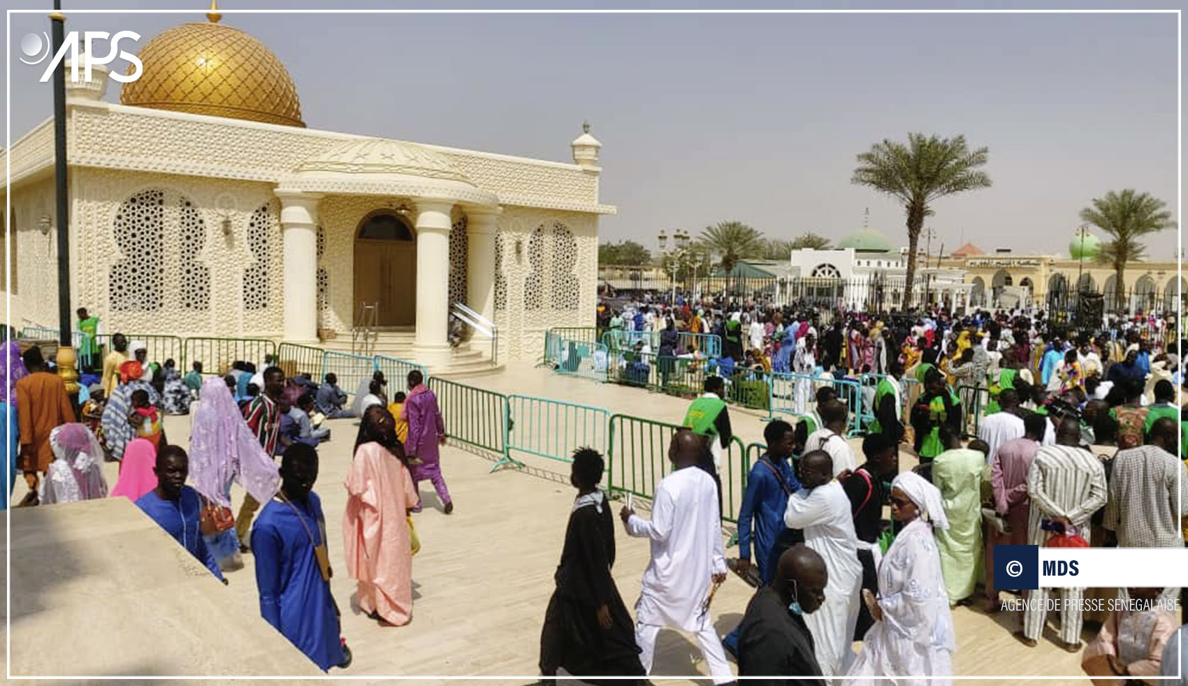 SENEGAL-RELIGION-COMMEMORATION / Touba : des milliers de fidèles célèbrent le Magal de Kazu Rajab