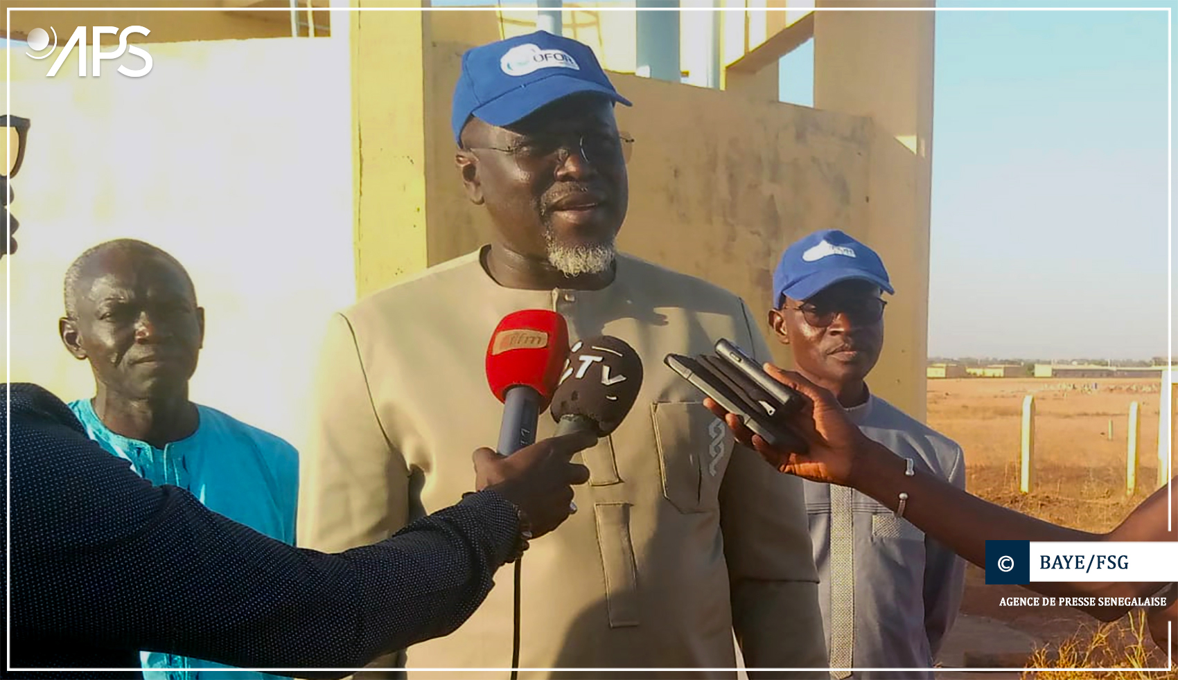 SENEGAL-HYDRAULIQUE-COLLECTIVITES / Keur Madiabel : le DG de l’OFOR visite les chantiers d’un projet d’accès à l’eau potable d’un coût de 55 milliards de francs CFA
