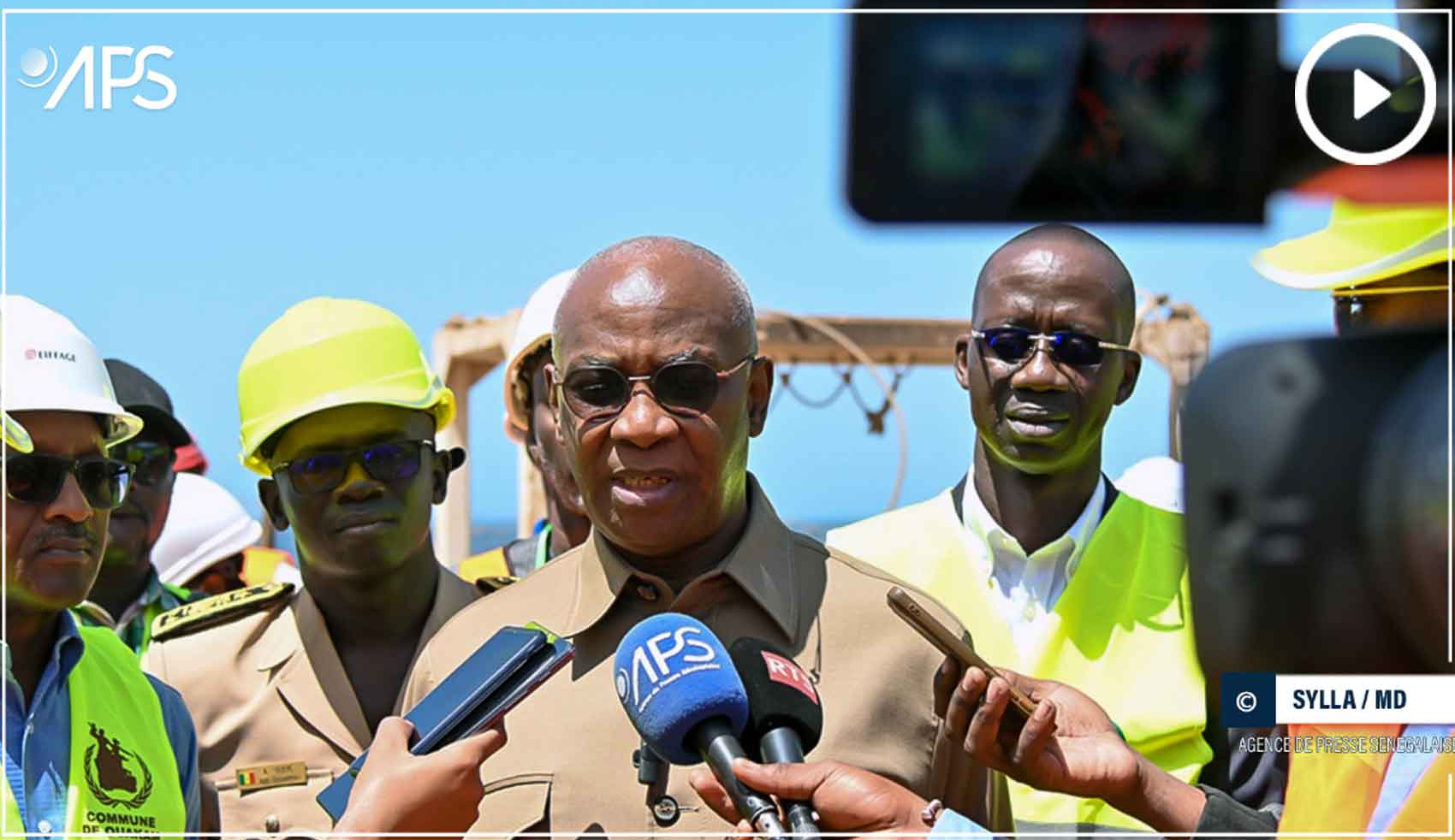 SENEGAL-HYDRAULIQUE-INFRASTRUCTURE / Usine de dessalement des Mamelles : les travaux exécutés à 40% (ministre)