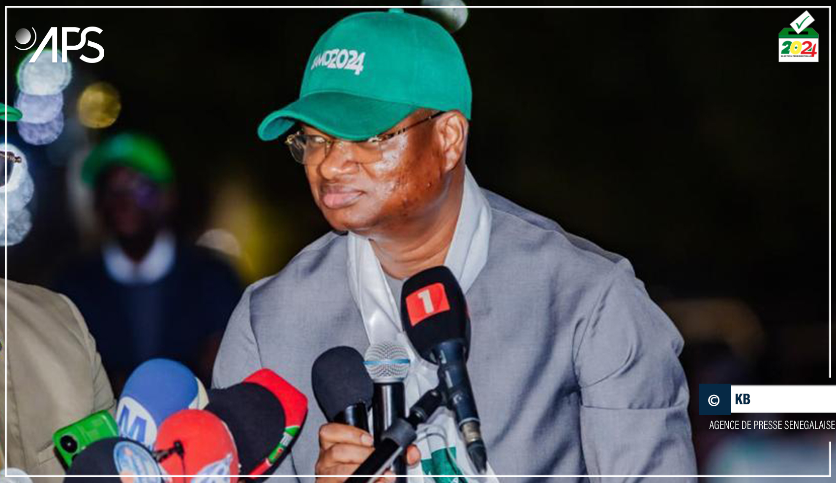 SENEGAL-PRÉSIDENTIELLES-CAMPAGNE / Dagana : Aliou Mamadou Dia promet des routes et des pistes de production bitumées